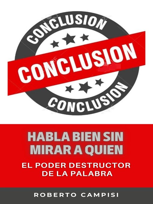 Title details for Conclusión by Cayetano Roberto Campisi - Available